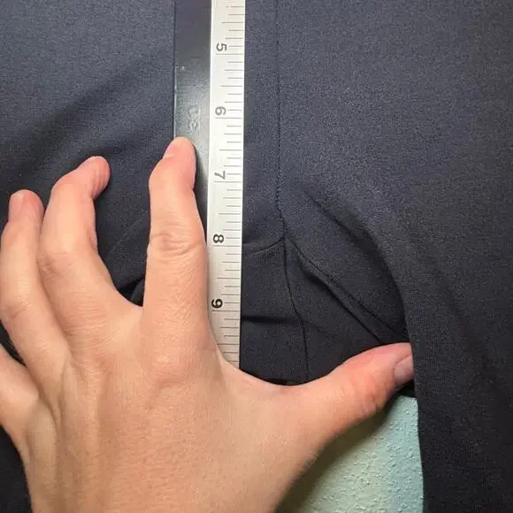 Women's Ann Taylor Navy Blue Petite 6P Ankle & Cropped Pants - Picture 7 of 8